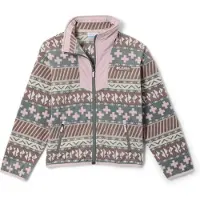 Columbia Sequoia Grove Printed Full Zip Fleece Bleu 4-5 Years Garçon