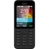 Nokia 215 Double SIM, Classic, Double SIM, 6.1 cm (2.4"), 0.3 MP, 1100 mAh, Noir