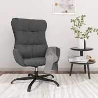 Prolenta Maison Exclusive - Fauteuil relax tissu gris foncé
