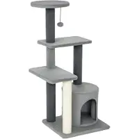 SUGIFT Tour d'escalade pour chats, poteaux griffoirs en sisal