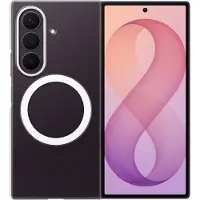Samsung Galaxy Z Fold 8 Ultra Soft Case Back Cover avec Aimant Transparent