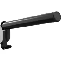 Syfax Porte-selle Pliable Fixation murale Noir Fer