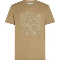Icebreaker - T-shirt en laine de mérinos - M Merino 150 Tech Lite SS Tee Great Heights Cumin en Laine - Taille L - Beige