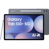 Samsung SM-X826BZAPEUB Galaxy Tab S10+ 5G Tablet 31,5 cm (12,4 Zoll) 512 GB moonstone gray