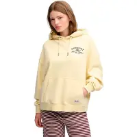 Superdry Sweat-shirt jaune citron / noir