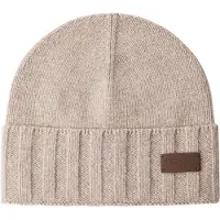 Hackett pour homme. HM0400107 Bonnet Cashmere beige (OSFA), Casuel, Cachemire