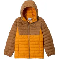 Columbia Powder Lite Ii Jacket Jaune,Marron 4-5 Years Garçon