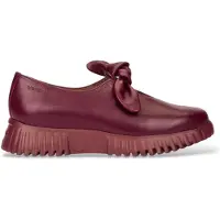 Wonders pour femme. A-4421 Mocassins en Cuir Velvet bordeaux (41), Plat, Aucun, Casuel, Grenat