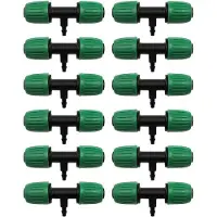 OEM Raccords verts pour tuyaux d'arrosage avec raccords à 3 voies et fil barbelé