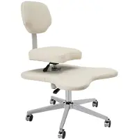 Merkloos Chaise de méditation ergonomique - Chaise de bureau réglable - Repose-dos