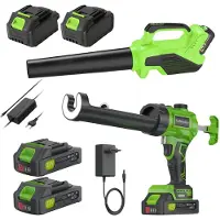 StarTech.com Souffleur de feuilles et pistolet à cartouches - Outil électrique combiné - Batterie incluse - 220 V - Pour jardin, garage et travaux d'étanchéité