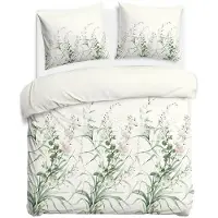 Darymex Parure de lit, parure de lit en flanelle, pour l'hiver, chaude, taille 160x200, référence 31525-1, motifs floraux délicats