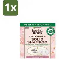 Garnier - Loving Blends Mild Oat - Shampooing solide - Cheveux cassants - 60 g - 1 pièce