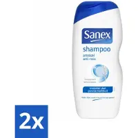 Sanex Shampooing - Antipelliculaire - Contre les pellicules - 250 ml - Pack avantage - 2 pièces