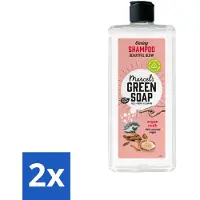 Marcels Green Soap Marcel's Green Soap - Shampooing - Argan & Oudh - Fortifie & nourrit - 300 ml - Pack avantage - 2 pièces