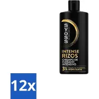Syoss – Rizos Pro Rizos Pro – Shampooing – Coiffage longue durée – 440 ml - Pack économique - 12 pièces