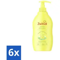 Zwitsal - Shampooing Anti-Tangle - Pour des cheveux faciles à coiffer - 400 ml - Pack avantage - 6 pièces
