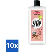 Marcels Green Soap Marcel's Green Soap - Shampooing - Argan & Oudh - Fortifie & nourrit - 300 ml - Pack avantage - 10 pièces