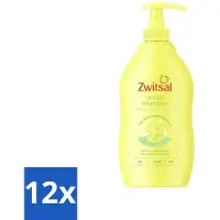 Zwitsal - Shampooing Anti-Tangle - Pour des cheveux faciles à coiffer - 400 ml - Pack avantage - 12 pièces