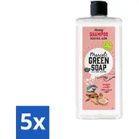 Marcels Green Soap Marcel's Green Soap - Shampooing - Argan & Oudh - Fortifie & nourrit - 300 ml - Pack avantage - 5 pièces