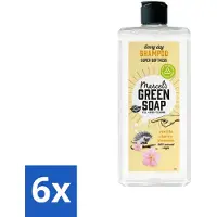 Marcels Green Soap Marcel's Green Soap - Shampooing Every Day - Vanille & Fleur de Cerisier - Fortifie et nourrit - 300 ml - Pack avantage - 6 pièces