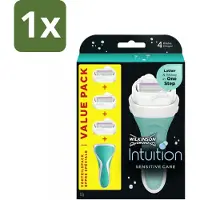 Wilkinson Sword - Lames de rechange - Intuition 2-en-1 Sensitive Care - 3 lames - 1 pièce