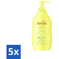Zwitsal - Shampooing Anti-Tangle - Pour des cheveux faciles à coiffer - 400 ml - Pack avantage - 5 pièces