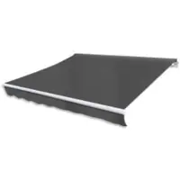 vidaXL , store à bras motorisé, 600 cm, anthracite