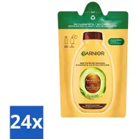 Garnier – Loving Blends – Recharge de shampoing – Huile d'avocat et beurre de karité – Cheveux très secs, ondulés ou bouclés – 250 ml - Lot économique - 24 pièces