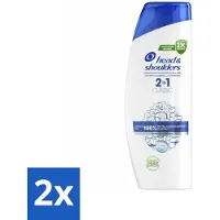 Head & shoulders - Shampooing - 2-en-1 - Classic - 100% sans pellicules - 400 ml - Pack avantage - 2 pièces