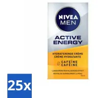 OEM Crème pour le visage NIVEA MEN Active Energy avec caféine 50 ml - Pack avantage - 25 pièces
