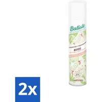 Batiste - Nude - Shampooing sec - Look frais - Volume et texture - 200 ml - Pack avantage - 2 pièces