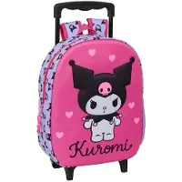Safta Sac à Dos à Roulettes Kuromi 3d 8.91l