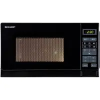 Sharp Four micro-ondes monofonction R-242(BK)W - 20 litres - 800 Watt - noir