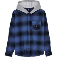 Quiksilver Chemise av. Capuche - Horaire - Dazzlingtimetablebush - - 14 ans (164) - Chemise
