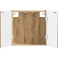vidaXL Armoire pour jeu de fléchettes ALKMAAR, bois d'érable massif, 52,5 x 10,5 x 53,5 cm