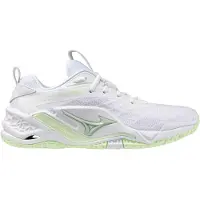 Mizuno Chaussures de handball Wave Stealth Neo 2.1 pour femmes, couleur blanche, taille 39