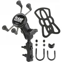 Ram Mounts X-grip Brake/clutch Phone Support Argenté