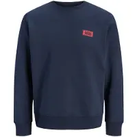 Jack & Jones Sweat-shirt 'JJRUSH' bleu marine
