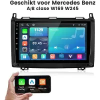 Junsun Module d'interface Carplay et Android Auto pour Mercedes-Benz Classe V (W447), Vito, Viano, compatible avec le système NTG 5.0