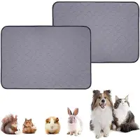 OEM Tapis pour chien réutilisables, gris, 70 x 50 cm, antidérapants, absorbants