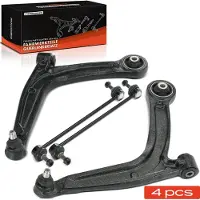 Frankberg , jeu de 4 bras de suspension avant (gauche et droite) pour Fiat 500 312 C et Ford KA RU8