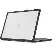 Tech-Protect Etui.pl TECH-PROTECT VELAR MACBOOK AIR 13 M2-M5 2023-2026 NOIR/TRANSPARENT MAT (13", Apple), Sac pour notebook, Transparent, Noir