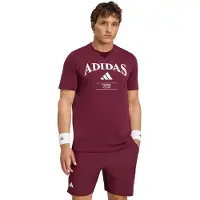 Adidas Hrtg Tns T Short Sleeve T-shirt Violet L Homme