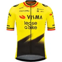 Tvl Maillot à Manches Courtes Team Visma Lase A Bike Replica Former Belgian Campion 2026