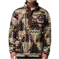 Columbia Polaire Helvetia II Printed Half Snap Fleece hommes - Multicolore - EU XL
