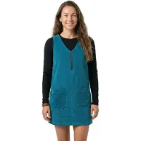 Roxy Wild Tide Mini Sleeveless Dress Bleu L Femme