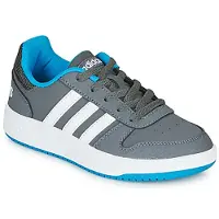 Adidas Baskets basses enfant HOOPS K garcons - Gris - 38