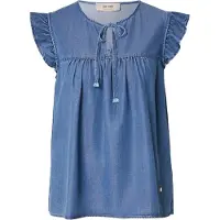 Mos Mosh Chemisier 'MMOlaya Lich' bleu denim