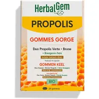 Herbalgem Propolis Large Spectre Bio 24 pc(s) Dragée(S)